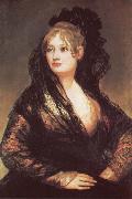 Francisco de Goya Dona isabel cobos De Porcel France oil painting artist